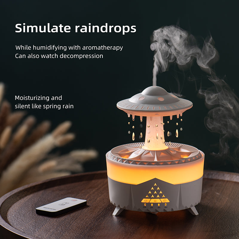 Diffuseur Pluie Aromathérapie Humidificateur