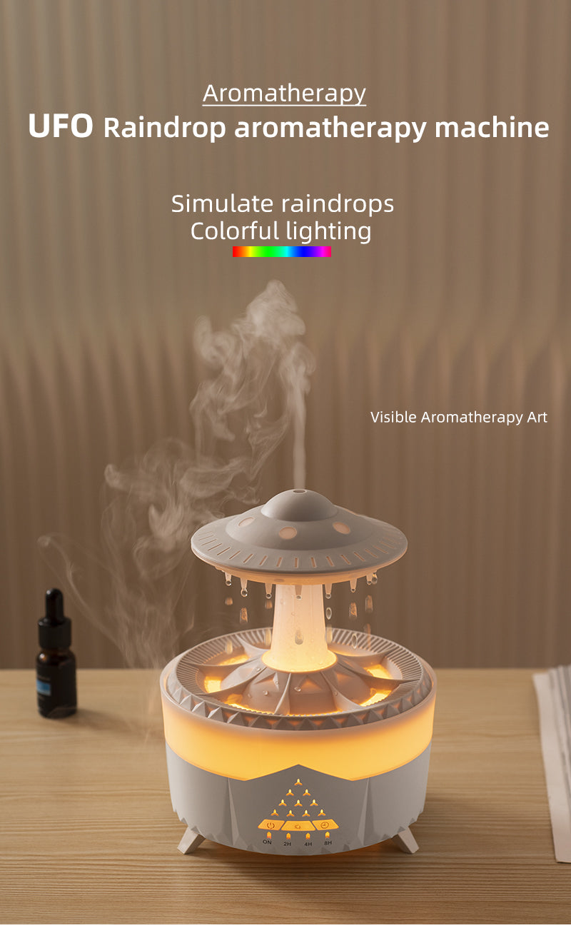 Diffuseur Pluie Aromathérapie Humidificateur